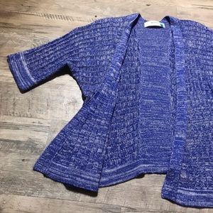 Anthro Sparrow Open Front Knit Cardigan S